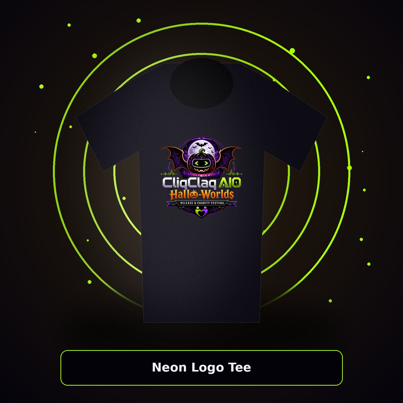 Neon Logo Tee